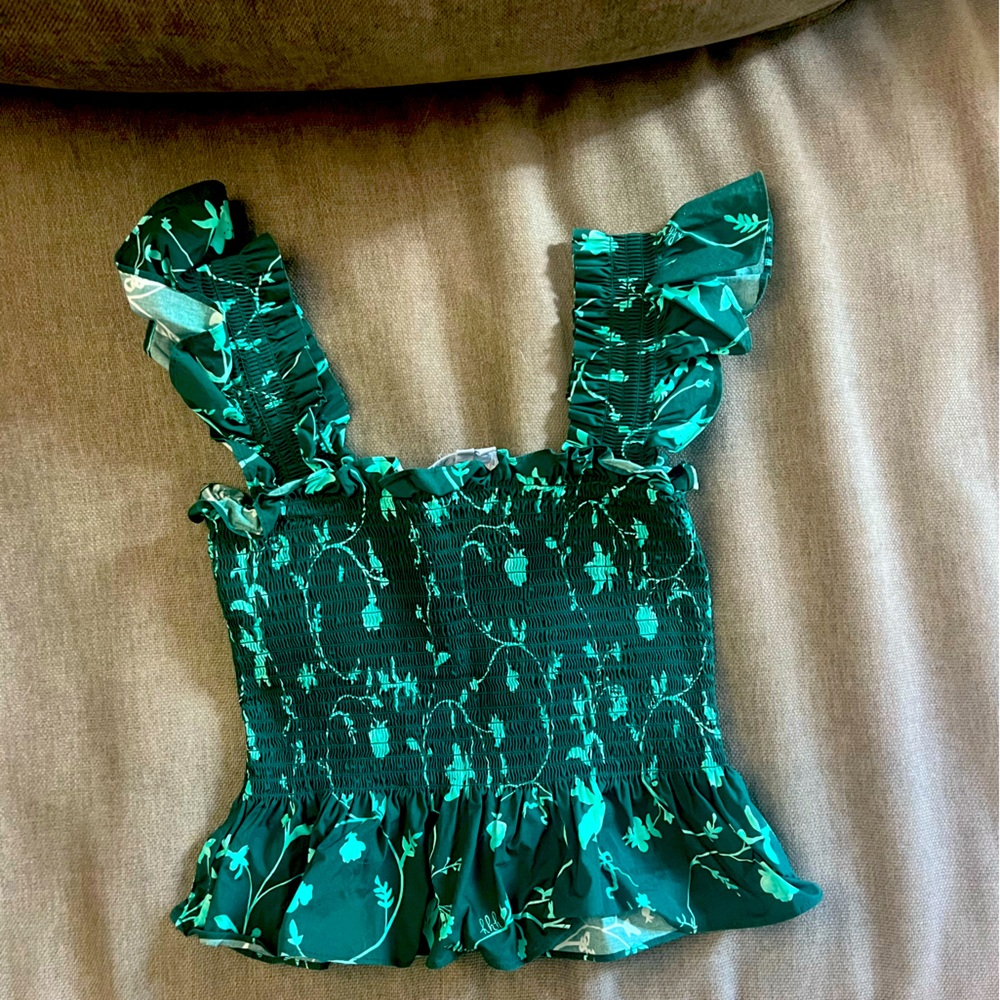 Hill House Ruffle Tank Top